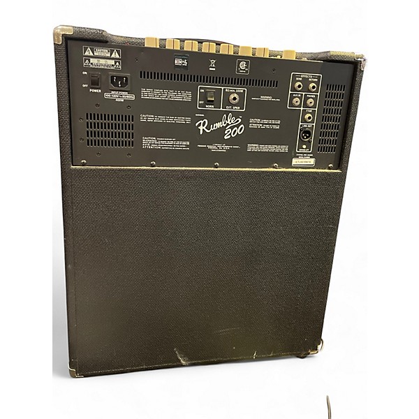 Used Fender RUMBLE 200 Bass Combo Amp