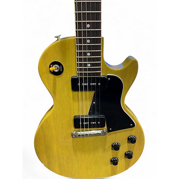 Used 2022 Gibson Les Paul Special TV Yellow Solid Body Electric Guitar