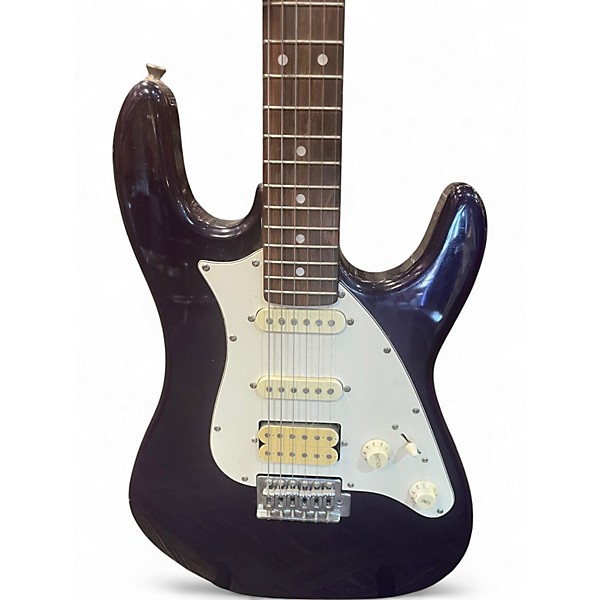 Used Burswood S TYPE Purple Solid Body Electric Guitar