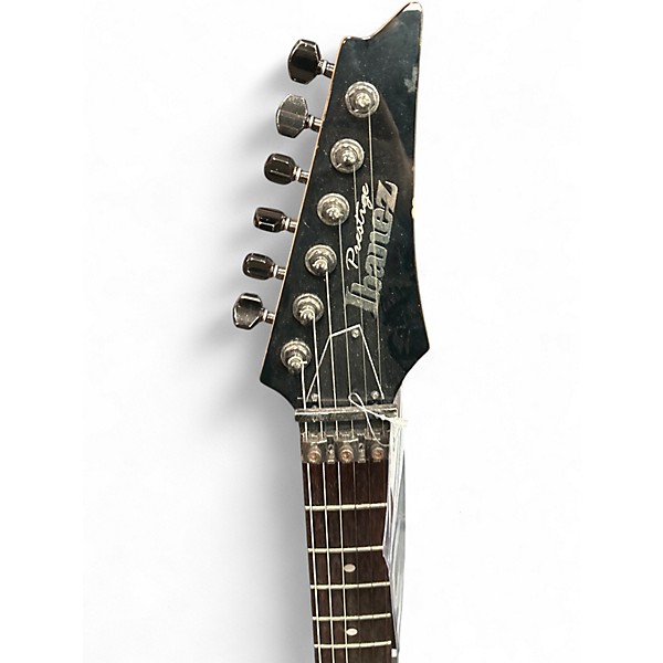 Used Ibanez RG1570 RG Series Cosmo Black Solid Body Electric Guitar