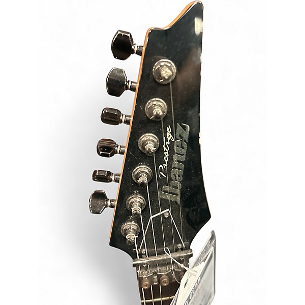 Used Ibanez RG1570 RG Series Cosmo Black Solid Body Electric Guitar