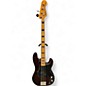 Used Squier VINTAGE MODIFIED PRECISION BASS Mahogany Electric Bass Guitar