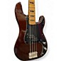 Used Squier VINTAGE MODIFIED PRECISION BASS Mahogany Electric Bass Guitar
