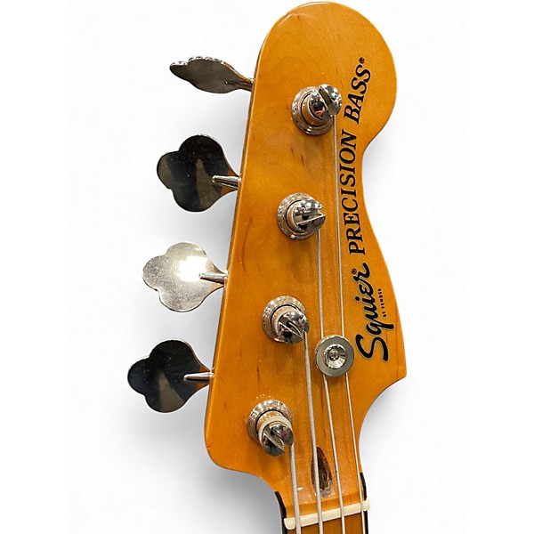 Used Squier VINTAGE MODIFIED PRECISION BASS Mahogany Electric Bass Guitar