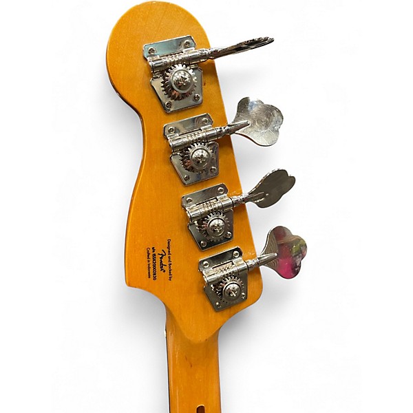 Used Squier VINTAGE MODIFIED PRECISION BASS Mahogany Electric Bass Guitar