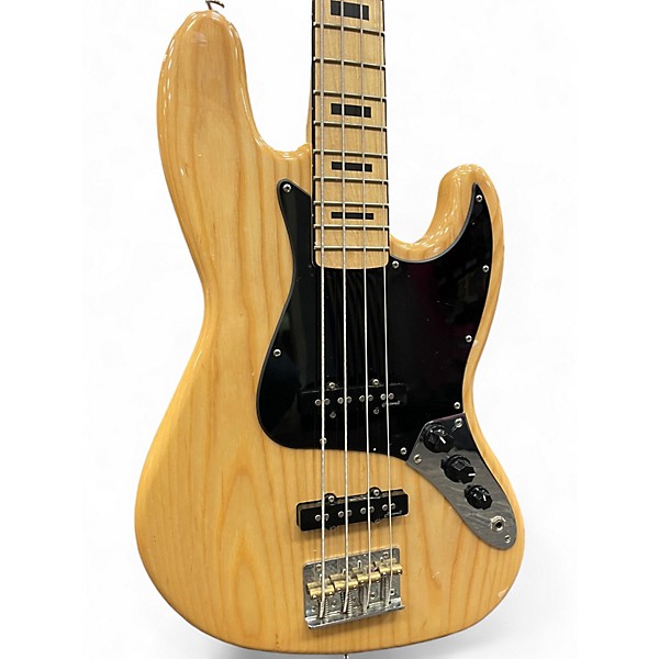 Used Harley Benton VT SERIES J Natural Electric Bass Guitar