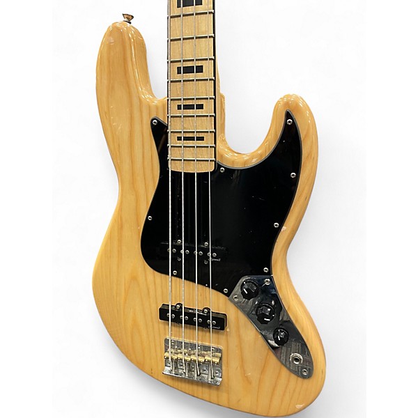 Used Harley Benton VT SERIES J Natural Electric Bass Guitar