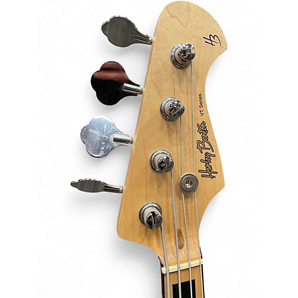 Used Harley Benton VT SERIES J Natural Electric Bass Guitar