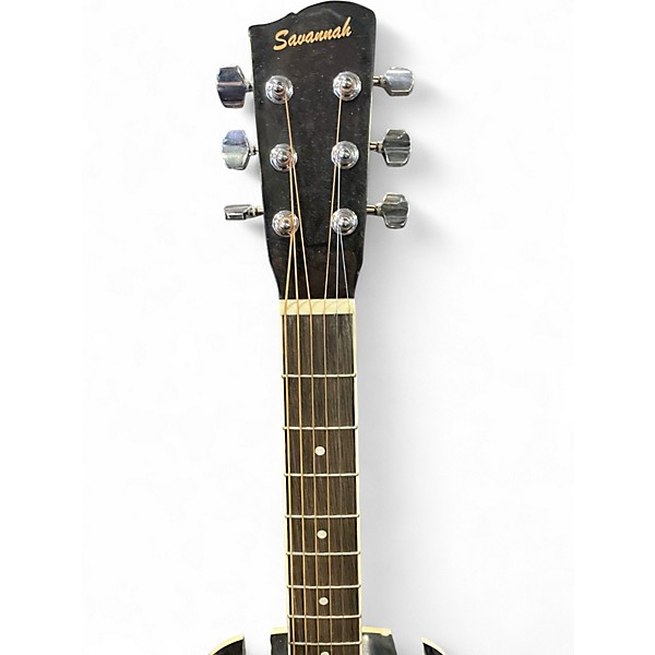 Used Savannah SGP-12-NA Natural Acoustic Guitar