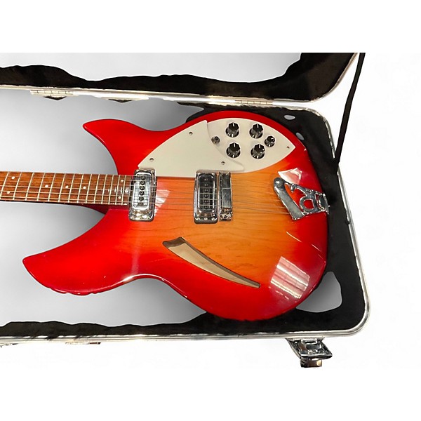 Used Rickenbacker 330 FIREGLOW Hollow Body Electric Guitar