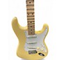 Used Fender Artist Series Yngwie Malmsteen Stratocaster Vintage White Solid Body Electric Guitar