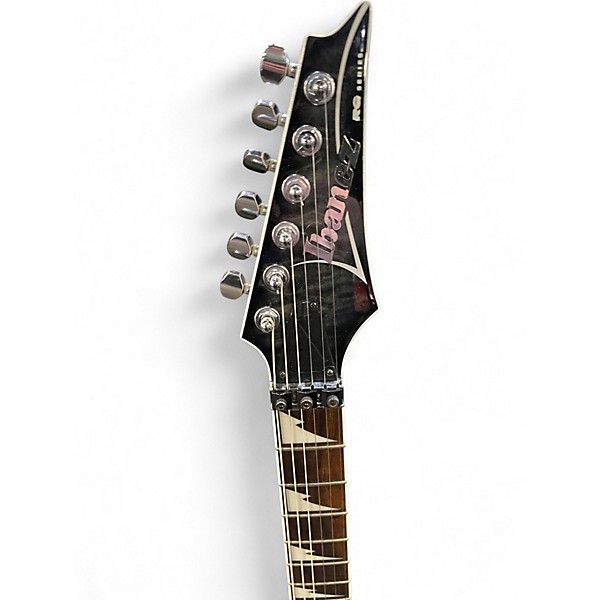 Used Ibanez RG4EXQM1 Trans Black Solid Body Electric Guitar