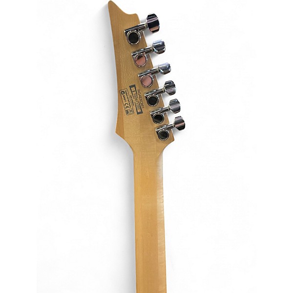 Used Ibanez RG4EXQM1 Trans Black Solid Body Electric Guitar