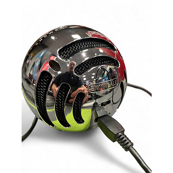 Used Blue Snowball USB Microphone