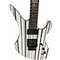 Used Schecter Guitar Research Synyster Gates Signature Standard Black and White Solid Body Electric Guitar
