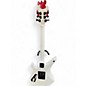 Used Schecter Guitar Research Synyster Gates Signature Standard Black and White Solid Body Electric Guitar