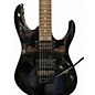 Used Ibanez RG220B Black Solid Body Electric Guitar