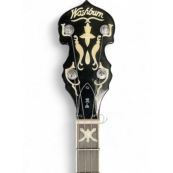 Used Washburn B-16 Sunburst Banjo