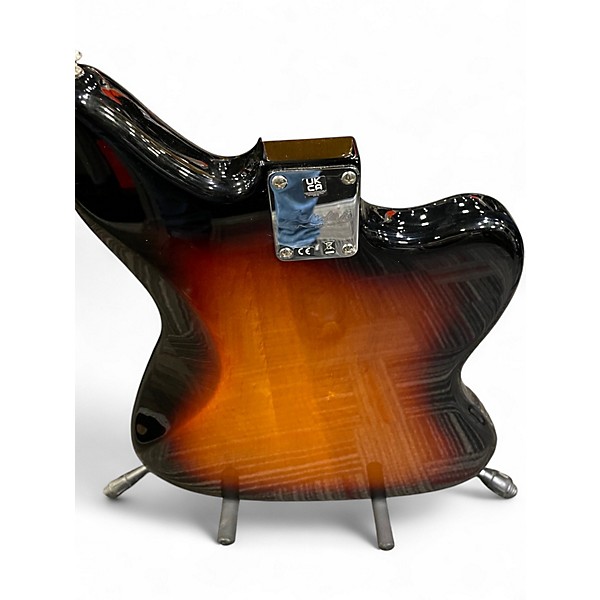 Used Fender Kurt Cobain Signature Jaguar Left Handed 3 Color Sunburst Electric Guitar