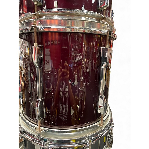 Used Pearl 5 Piece Export Midnight Wine Drum Kit