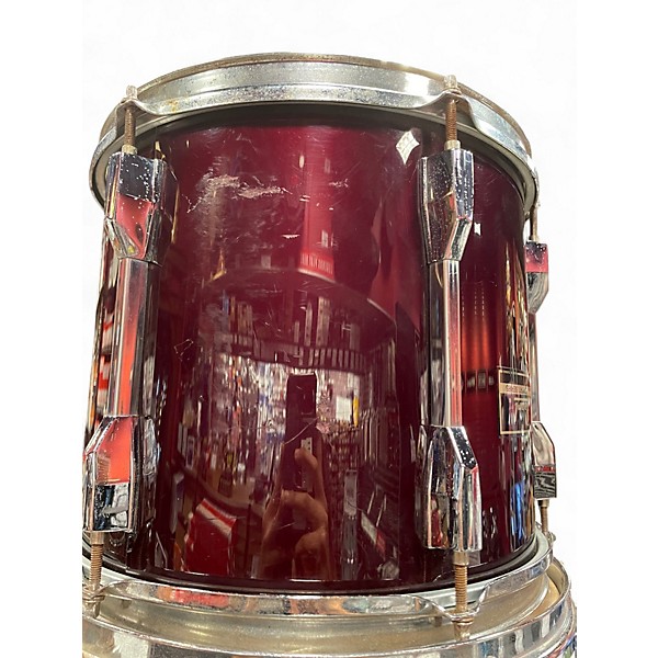 Used Pearl 5 Piece Export Midnight Wine Drum Kit