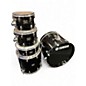 Used 2010s Yamaha 5 Piece Tour Custom Black Drum Kit