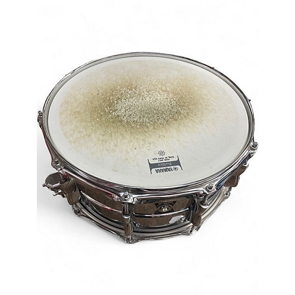 Used Yamaha 14X6.5 SD3465 Made In Japan  Chrome Over Aluminum Snare Drum