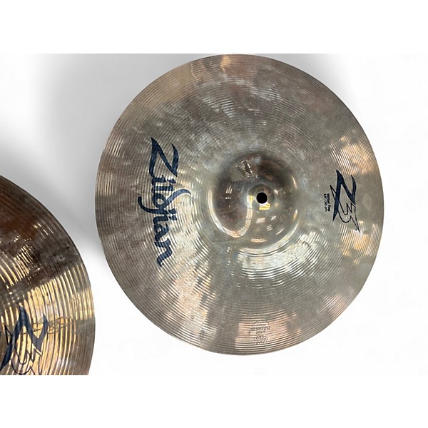 Used Zildjian 14in Z3 Hi Hat Pair Cymbal