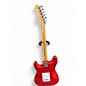 Used Fender Standard Stratocaster Chrome Red Solid Body Electric Guitar