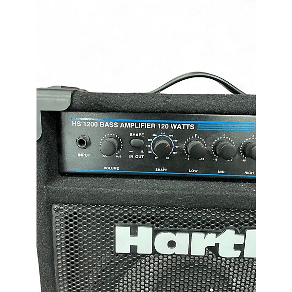 Used Hartke HS 1200 Bass Combo Amplifier Bass Combo Amp