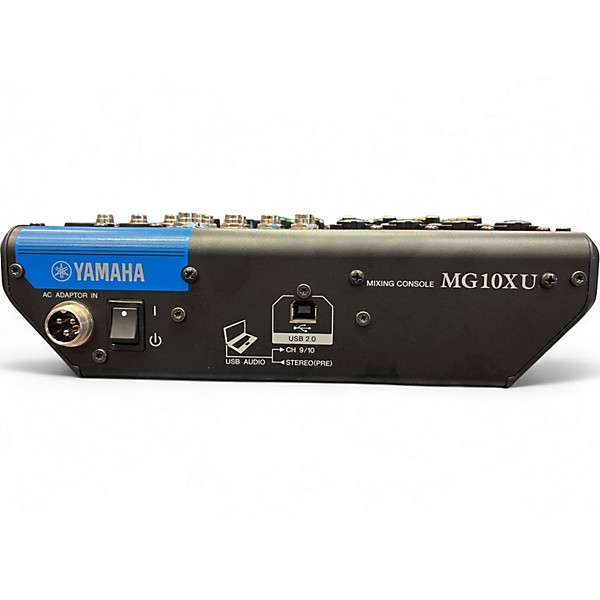 Used Yamaha MG10XU 10 Channel Mixer with Effects Unpowered Mixer