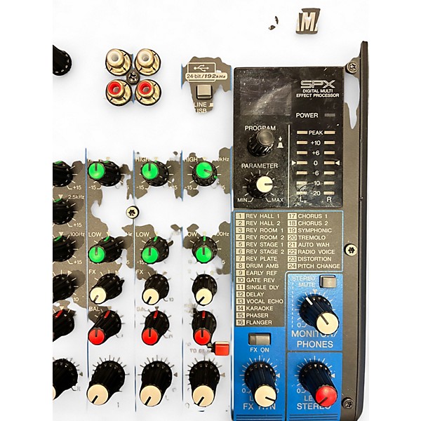 Used Yamaha MG10XU 10 Channel Mixer with Effects Unpowered Mixer