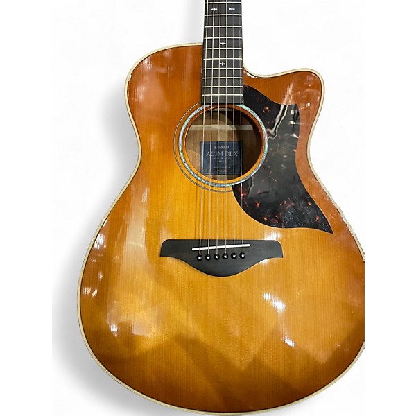 Used Yamaha AC3M DLX Sandburst Acoustic Electric Guitar