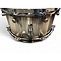 Used Honest Abe 14X6 ROLLED ALUMINUM SNARE SILVER Drum