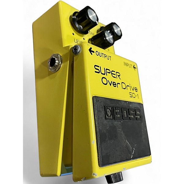 Used BOSS SD1 Super Overdrive Effect Pedal