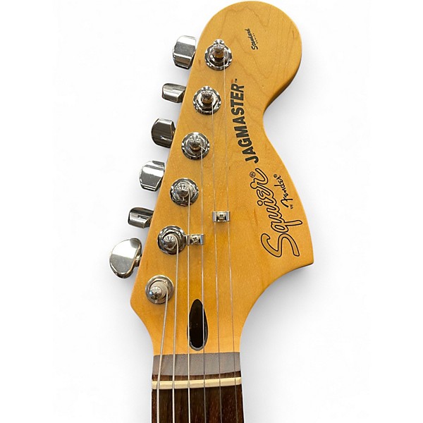 Used Squier Jagmaster  3 Color Sunburst Solid Body Electric Guitar