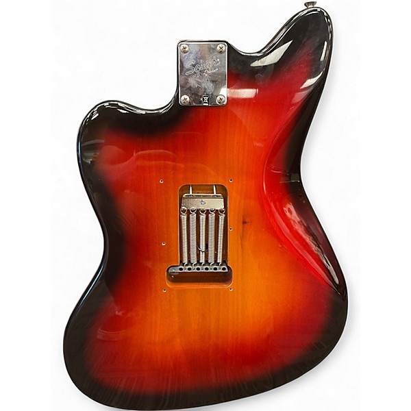 Used Squier Jagmaster  3 Color Sunburst Solid Body Electric Guitar