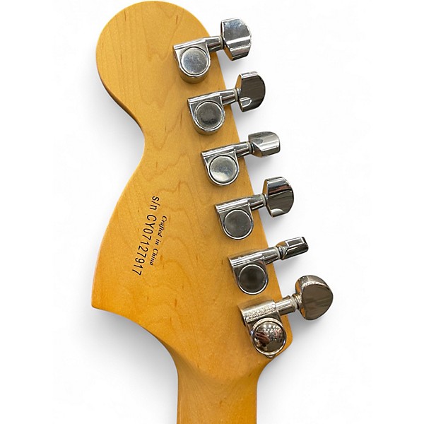 Used Squier Jagmaster  3 Color Sunburst Solid Body Electric Guitar