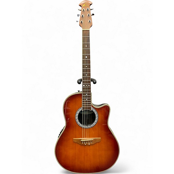Used Ovation CC057 CELEBRITY Sunburst Acoustic Electric Guitar
