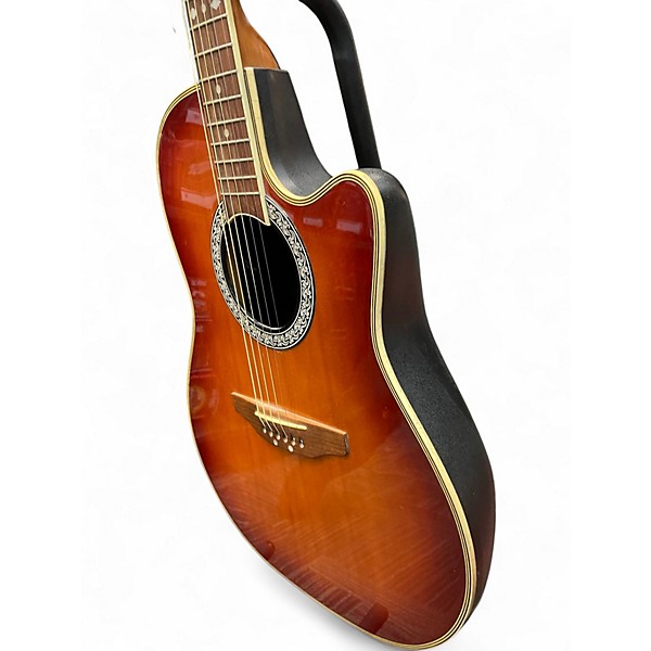 Used Ovation CC057 CELEBRITY Sunburst Acoustic Electric Guitar