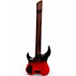 Used Legator Ghost Performance 7 Crimson Red Burst Solid Body Electric Guitar