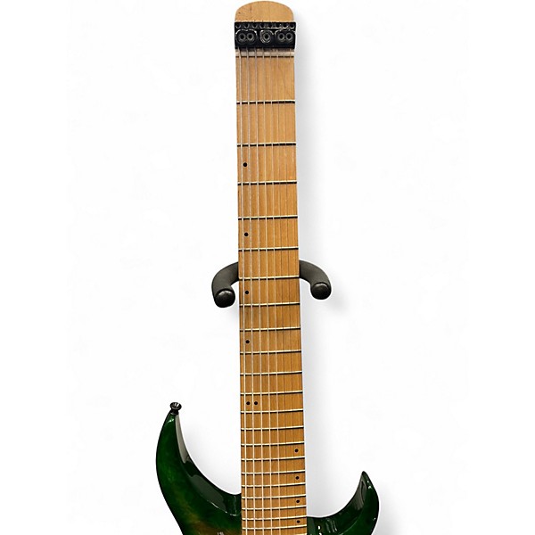 Used Legator Ghost Performance 8 Emerald Green Solid Body Electric Guitar