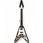 Used Epiphone HENDRIX "Love Drops" Flying V LOVE DROP PAINT Solid Body Electric Guitar thumbnail