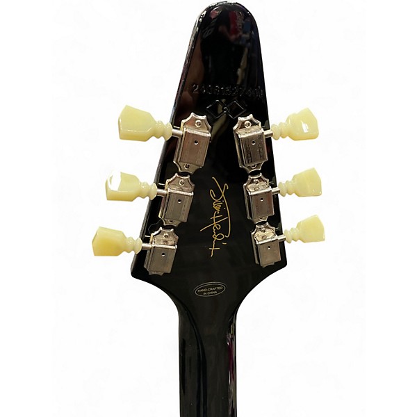 Used Epiphone HENDRIX "Love Drops" Flying V LOVE DROP PAINT Solid Body Electric Guitar