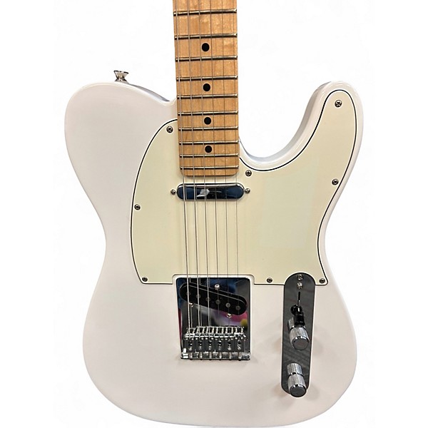 Used Fender Standard Telecaster Alpine White Solid Body Electric Guitar