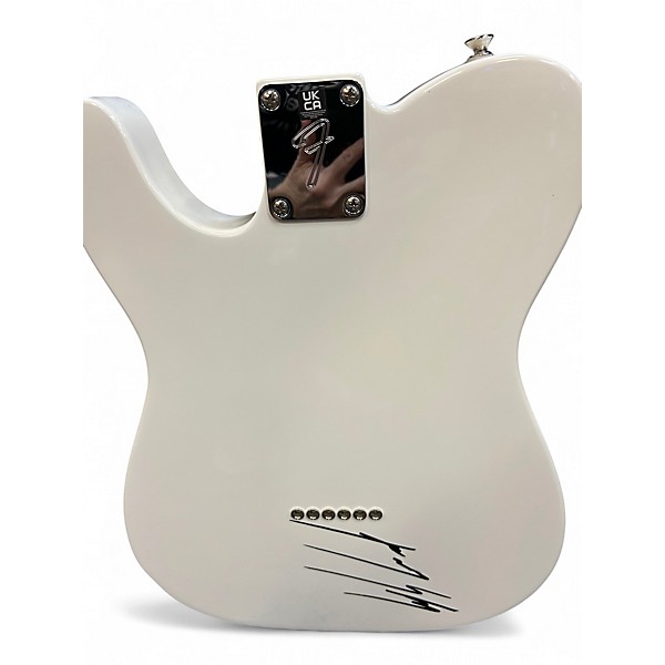 Used Fender Standard Telecaster Alpine White Solid Body Electric Guitar