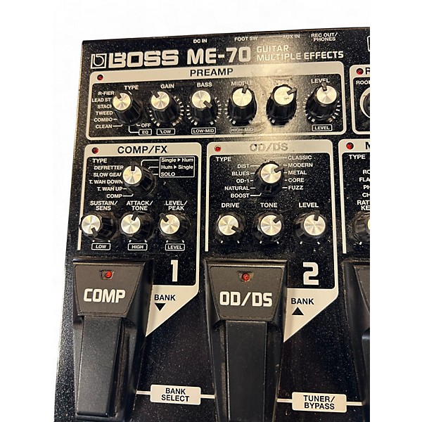 Used BOSS ME70 Guitar Multi Effect Processor