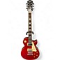 Used Epiphone Les Paul Standard Trans Red Solid Body Electric Guitar thumbnail