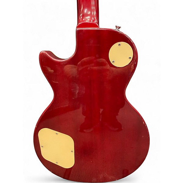Used Epiphone Les Paul Standard Trans Red Solid Body Electric Guitar
