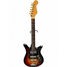 Used Teisco ET-200 3 Tone Sunburst Solid Body Electric Guitar